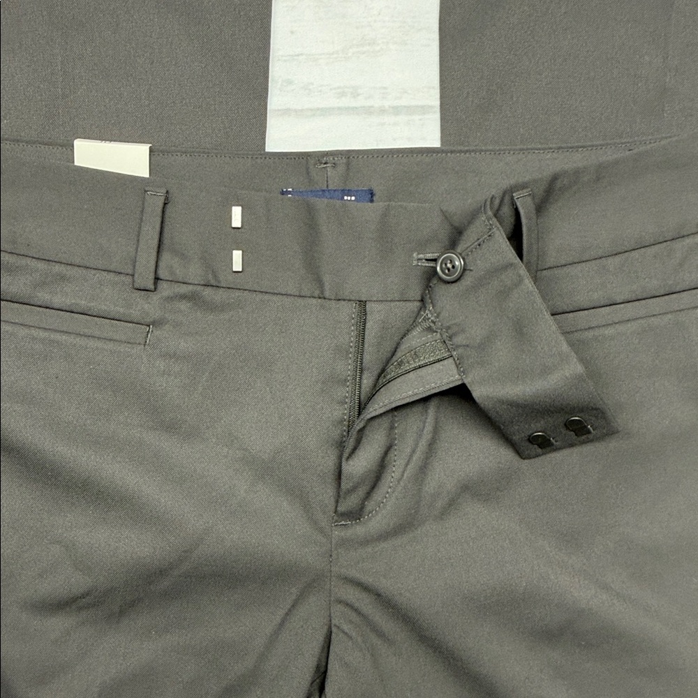 GAP NWT Gray Flare Leg Pants Size 10 Regular - Picture 5 of 9